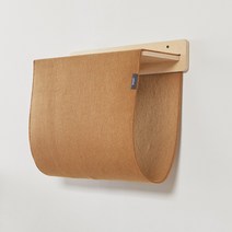 [브리스캣] 딱펠트 고양이 구름다리 벽걸이 캣타워 패브릭해먹, 차콜블랙