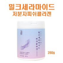 밀크세라마이드 분말 먹는 세라마이드 엘라스틴 저분자 콜라겐 동안피부 이너뷰티 우유세라마이드, 1통, 280g