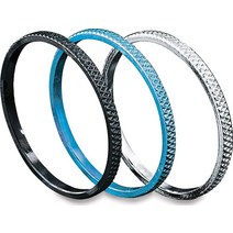 Kuryakyn 6220 오토바이 액센트 액세서리: ISO 핸드 그립 크롬 1쌍용 널링 핸들바 그립 액센트 링, Chrome