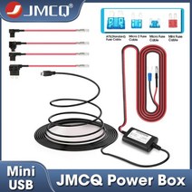자동차gps 네비게이션 JMCQ 퓨즈 홀더 박스 12V 하드 와이어 키트 미니 케이블 충전기 전원 인버터 컨버터 어댑터 대시 캠 4 유형 듀얼 슬롯, 4 types Dual-slot