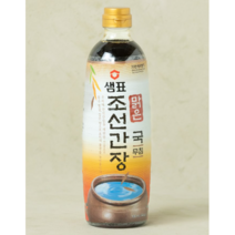 [강추] 샘표 맑은조선간장 930ml, 1개
