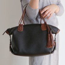 파리엔 사이드 버클 토트백 [4color/소가죽] 데일리백 가죽가방 카멜브라운 크로스백