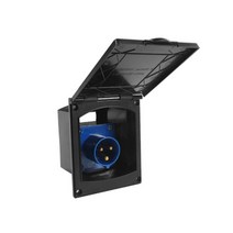 코번트 카라반 캠핑카 플매트 카펫 러그 RV 마린 외부 플러시 후크 최대 -240V 16A 소켓 모터 홈 메인 액세서리, [03] Only Socket
