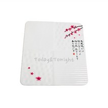 ATT 멜라민 동풍 퓨전 사각 접시 파스타 스파게티 샐러드 과일 접시 한식 일식 플레이트 [옵션선택] BN66423T1863, [AT]퓨전 사각-1호 10인치 (화이트)