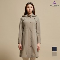 올리비아로렌 후드 사파리 롱점퍼 VVPCLWM3111
