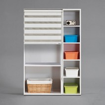 이라네 롤스크린 드레스룸 선반 세트 1200 (착불), 옷장세트, 화이트