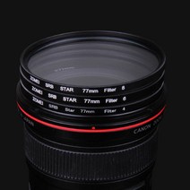 입문용 카메라 렌즈 프리미엄 오리지널 zomei 55mm 전문 스타 필터 6 라인 포인트 6pt 캐논 eos 니콘 소니, 한개옵션0