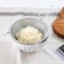 큐스토어 일본 에코 스테인레스 채반 채망 건지개 된장망 베이킹 밀가루체