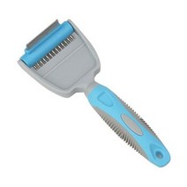 허스키 털날림빗 작은개 보더콜리 보르조이 노령견 S, 상세페이지 참조