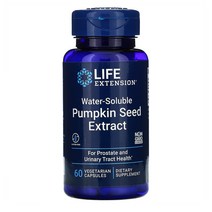 라이프 익스텐션 수용성 호박씨 추출물 60정 캡슐 1개, 기본