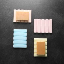 살림일기 NEW 규조토 비누받침대, 규조토 비누받침대 - 노랑