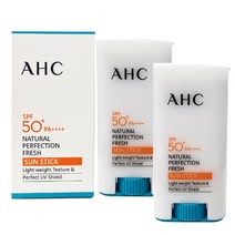 AHC 2개)에이에이치씨 내추럴퍼펙션프레쉬 선스틱17g 선블록/선크림/선로션