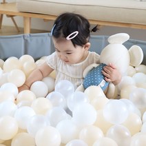 일루와 아기 볼풀공 북유럽풍 통통볼 유아 키즈 플레이 동굴 볼풀 하우스, 퍼플(80개)