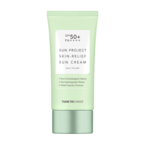 땡큐파머 선 프로젝트 스킨 릴리프 선 크림 50ml SPF50+ / PA++++ 논코메도제닉 테스트 완료, 2개