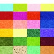 예한한지 색운용지 1장 640*940mm 색한지 예단한지 포장용 공예용 창호용 조명용, 25밤색