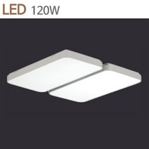 시스템 거실등 LED 120W 화이트 주광색 거실등 20평 30평, 단품