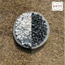 돌봄정원 10kg 자갈 콩자갈 골재 콩자갈에폭시 콩자갈바닥 돌멩이 돌맹이 강자갈, 검은 (그레이), 20~30mm
