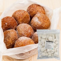 자이언트 냉동생지 찹쌀도넛(무앙금) 30g x 약50개입 1.5kg, 자이언트 하이찹쌀볼튀김(무앙금)30gx50개 1.5kg
