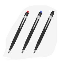 까렌다쉬 픽스펜슬 3mm HB 클래식러프 홀더샤프 각인, 각인안함-레드캡