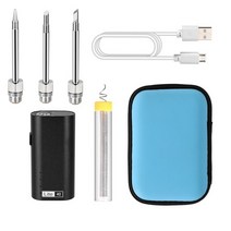 납땜기 가정용 미니 휴대용 5V USB 충전식 땜 인두 40W 고전력 다기능 전기 용접 기계