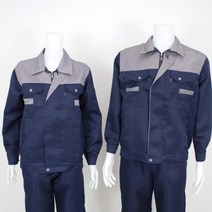 경비복 봄가을작업복 봄작업복상의 정비작업복 현장복, 춘추근무복상의, XXL