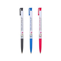 제노 앵그리 리틀걸 캐릭터 볼펜 노크식 유성펜 0.7mm 1타12입, 적
