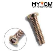 둥근머리 머신 볼트 4mm 십자 스크류 나사 PH형 피스, 쿠팡업 4X50mm