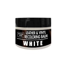 자동차 인테리어 가죽 컬러 복원 리뉴얼 소파 좌석 의류 지갑 50ML 및 비닐 재질, 01 White