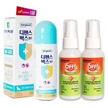 디펜스벅스 롤온 65ml x 1개 + 오프 보태니컬미스트 59ml x 2개
