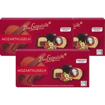 더익스퀴시트 The exquisite 모차르트 초콜릿 200g 3팩 총 600g
