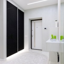 현대시트 생활방수 고광택 하이그로시 유광 접착식 인테리어필름 모음, [옵션B] 05. 펄 블랙 ECHG984