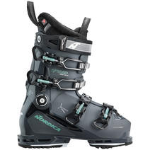 Nordica 스키장비 Speedmachine 3 95 Ski Boots Womens 2024, Anthracite/Black/Green, 23.5