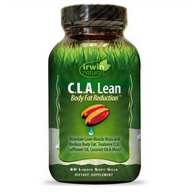 Irwin Naturals C.L.A. 린 바디 팻 리덕션 80정 Aa11716 Top Brand 해외 현지 배송