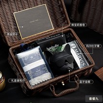 결혼식 답례품 센스있는 고급 회사 잔치 결혼 돌잔치 개업 조문 웨딩 선물 수건, F. 남성용 기프트 박스 세트