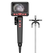 차량용 자동 수리 내시경 카메라 6mm 8.5mm 180 도 조향 검사 8 LED 운반 가방 IP67 1080P, 01.CN_02.1m | 3.9MM 4.3인치 32G