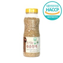 찬들마루 맛뜨락 바르게 만든 유기농 볶음참깨 500g, 단품