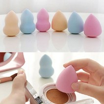 똥퍼프 물방울 조롱박 쿠션 메이크럽 파운데이션, 블루조롱박