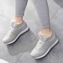 여성용 스노우 부츠 사이즈 5 하이킹 플리스 따뜻한 신발 야외 스키 두꺼운, 03 Grey_03 39