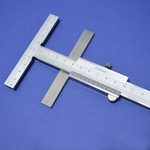 블루텍 버니어캘리퍼 T형 BD530-150T T형캘리퍼스 4019839 측정범위 0 - 150mm 캘리퍼 노기스 측정도구 측정공구, 1개