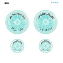 GF+PES 시린지필터 25mm 0.45㎛ 100/pk 주사기필터 Syringefilter-HM