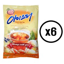 대호 복숭아아이스티 1kgx6봉
