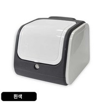 배달통 바이크 리어백 사이드 가방 오토바이 스쿠터 탑박스 방수, 화이트 토네이도【이중 도톰】