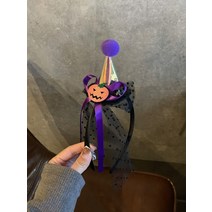 여성헤어밴드 할로윈 데이에 귀령정괴중절모 발광 머리띠 머리띠 머리띠