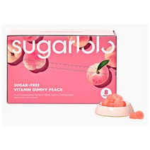 올가 간식 슈가로로 무설탕 비타민 구미 복숭아 360g(45g (360g) 탕비실 회사 어린이 성인 캠핑 차박 홈파티 영화 선물, 27개
