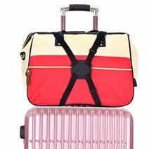 (GTS52303)캐리어 보조가방 스트랩 여행가방 보스턴백 고정밴드, 단품, 단품