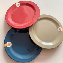 킴스아트 수플렌 원형 접시 3P 세트 전자레인지 디너 그릇, 03_26.5cm, 01_카멜 3P