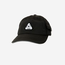 [정품] 팔라스 유틸리티 쉘 6-패널 캡 블랙 - 21FW Palace Utility Shell 6-Panel Black
