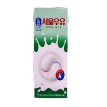 서울우유 멸균 흰우유, 14팩, 1000ml