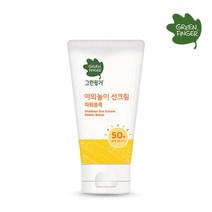 그린핑거 그린핑거 야외놀이 선크림 파워블록80ml/SPF50PA+++, 단일옵션