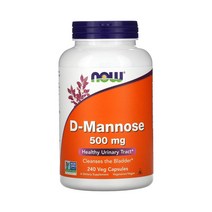 나우푸드 디만노스 디마노스 500mg 240캡슐 D Mannose